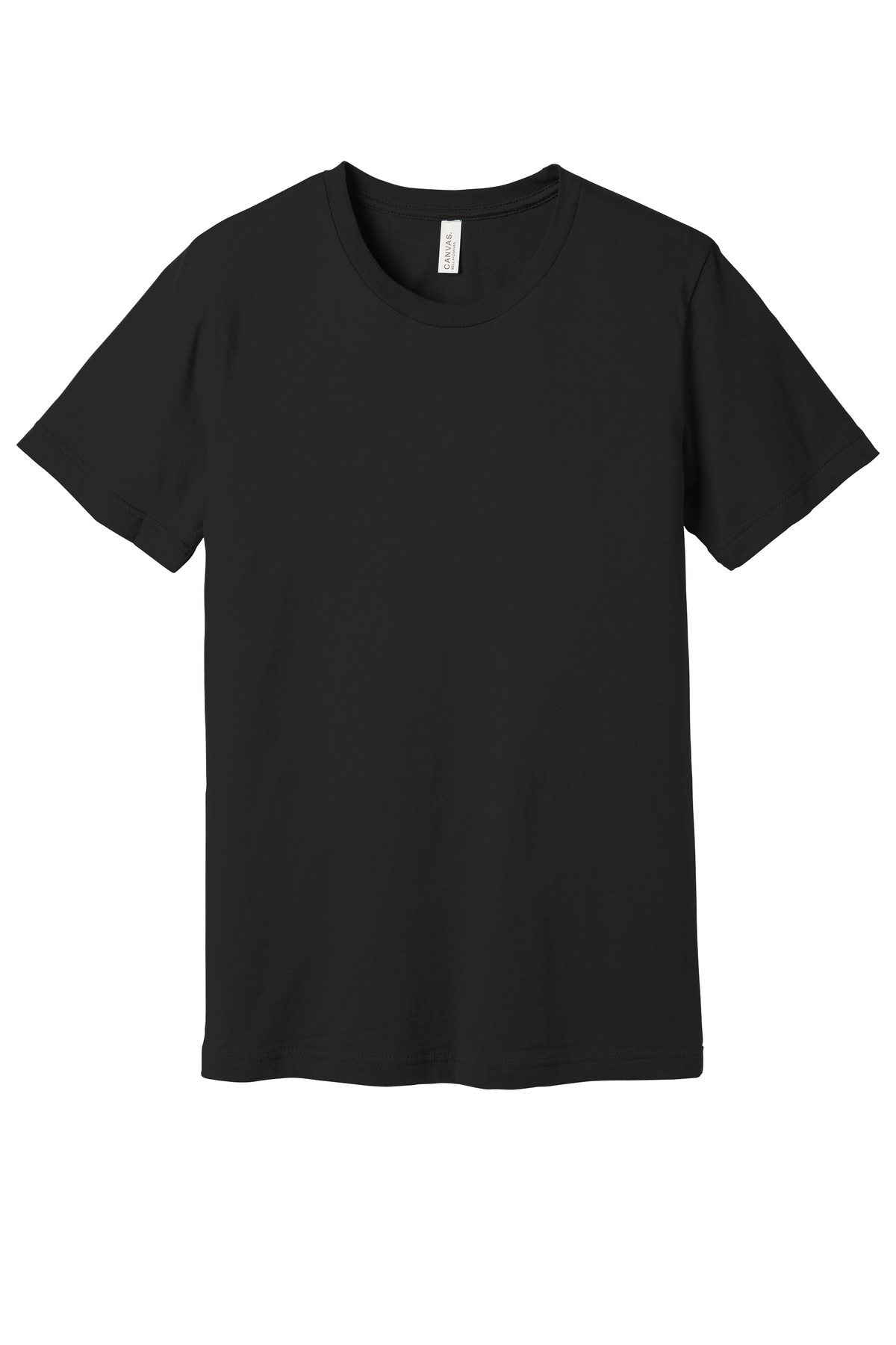 Black blank t-shirt mockup short sleeve of Ad It Up in Albuquerque