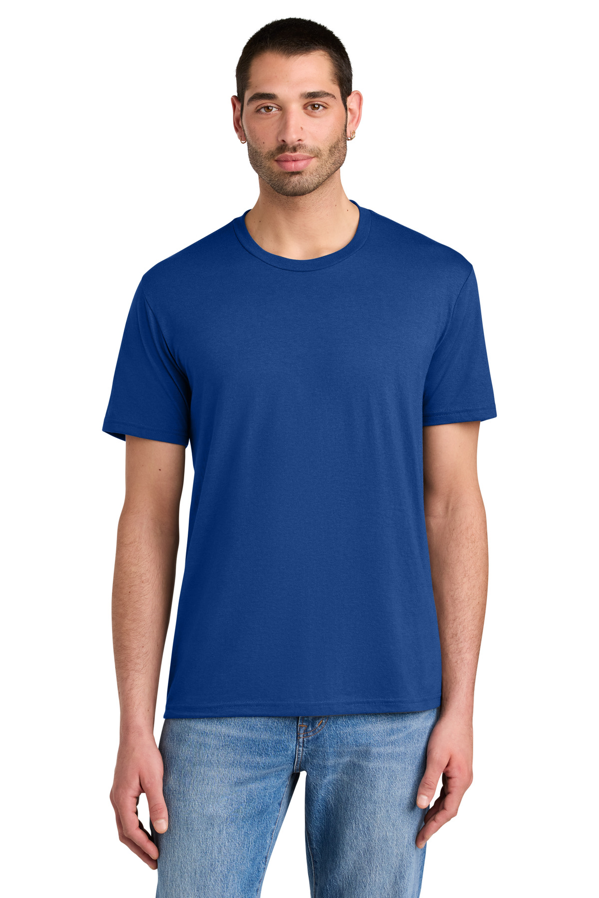 Royal blue men’s t-shirt short sleeve classic fit of Ad It Up in Albuquerque