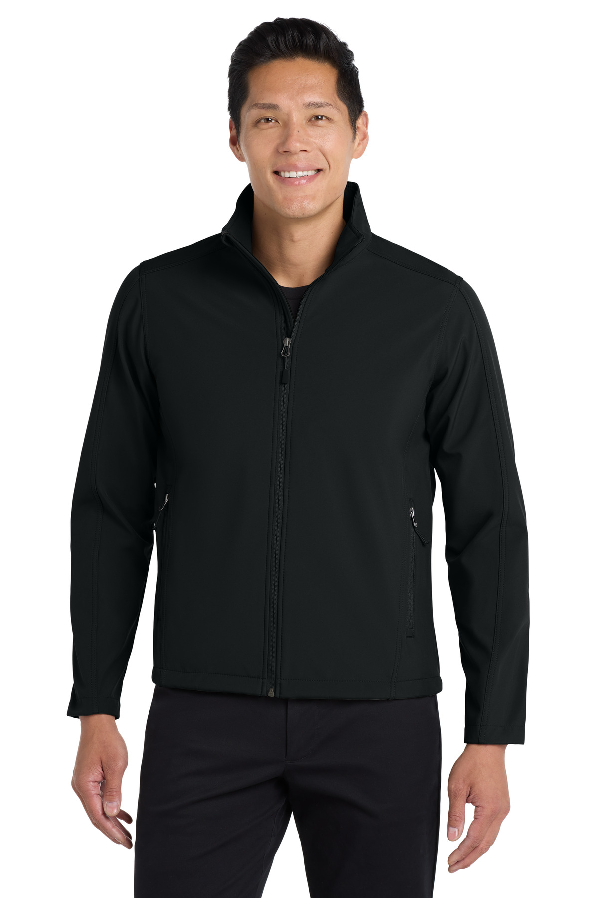 Black men’s zip-up jacket lightweight outerwear of Ad It Up in Albuquerque, NM