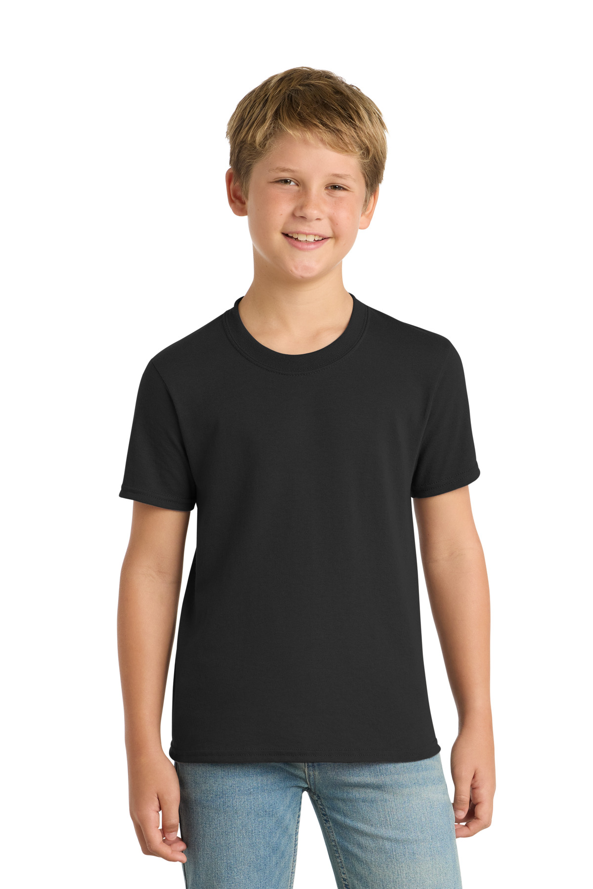 Kids black t-shirt short sleeve classic fit of Ad It Up in Albuquerque